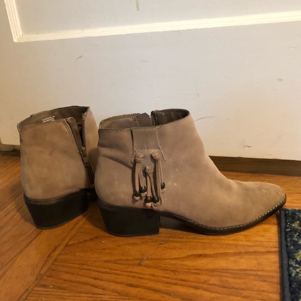 Real Leather Booties